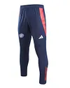 2024/2025 Manchester United Half-Pull Training Suit Royal blue red collar Football Shirt 1:1 Thai Quality Set