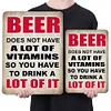 Beer - Vintage Metal Signs - 20*30cm/30*40cm - Warning