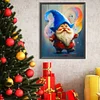 Diamond Painting -DIY Round Drill Colour Ink Gnome（40x50cm）