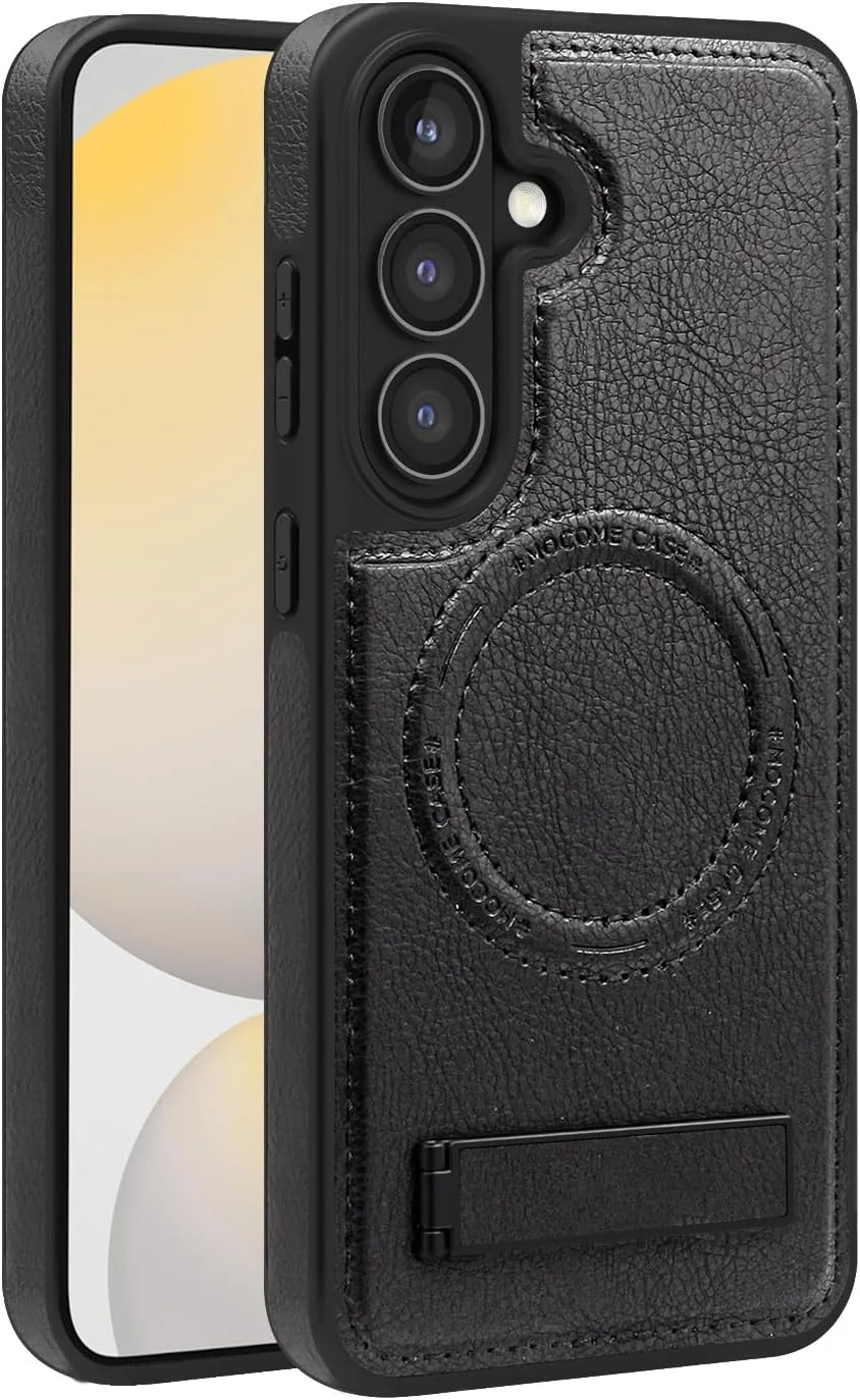 Samsung Galaxy Z Fold 6 Leather Case Magnetic Protective Case Holder Phone Case