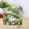 Succulent Gnome Double Sided - 5D DIY Ornament
