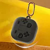 Cute Case Cover for Samsung Galaxy Buds4/4Pro Earbuds Silicone Protective Case with Keychain Shockproof Cartoon Game Design