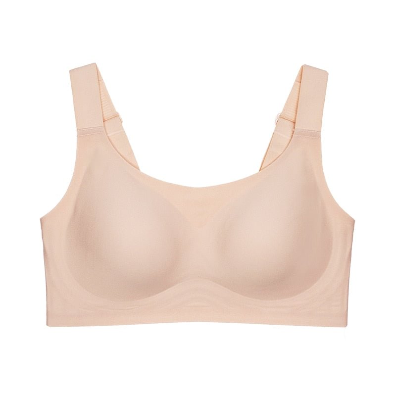 FallSweet Plus Size Seamless Bra Wire Free Women's Underwear Full Cup Lingerie Sexy Active Bras M to 4XL