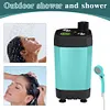 Outdoor Camping Shower Waterproof Rechargeable Portable Electric Shower Pump
