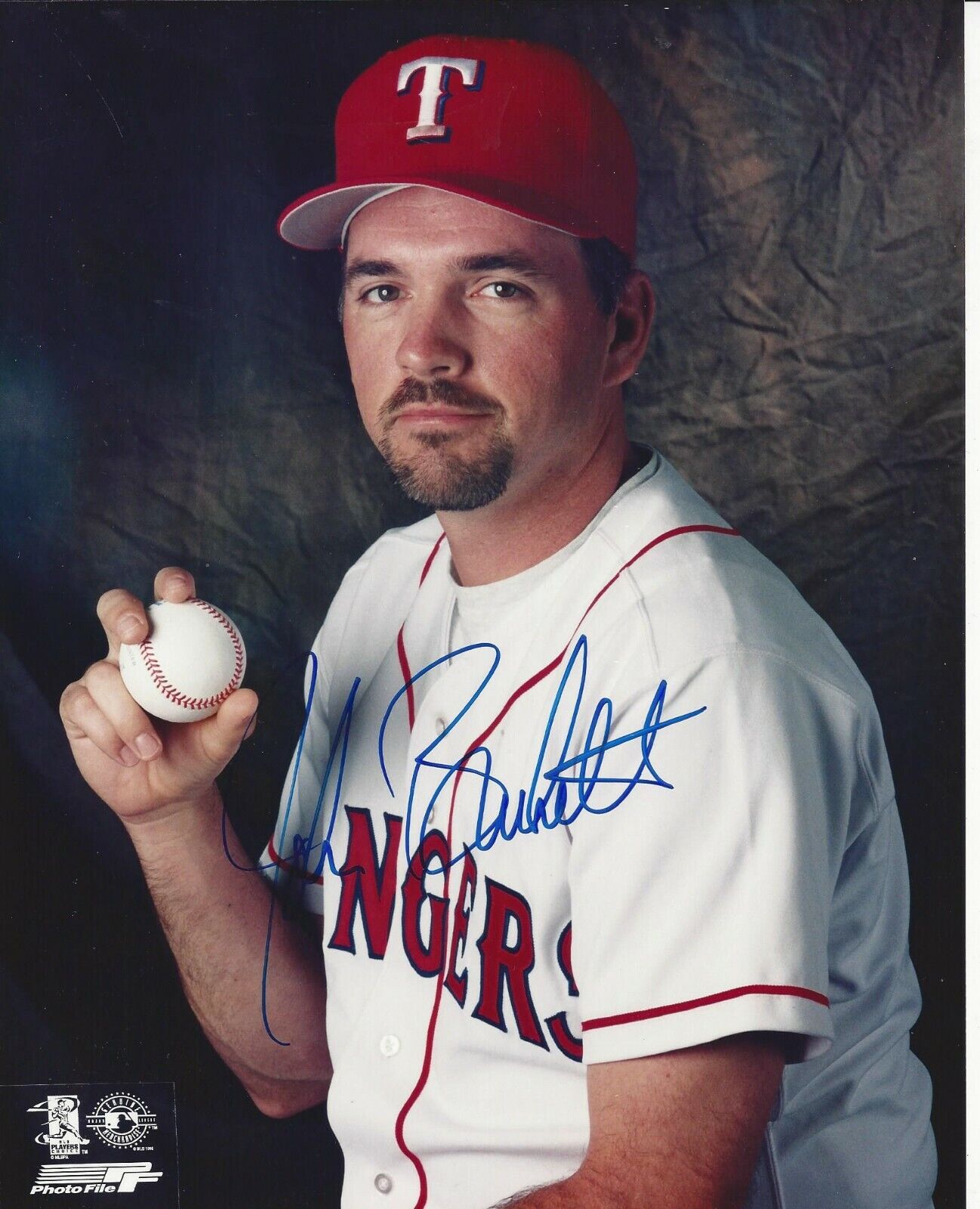 John Burkett Autographed 8x10 Texas Rangers#S839