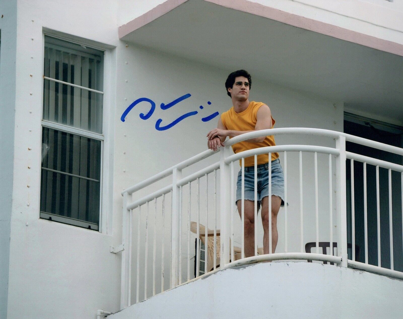 Darren Criss Signed Autographed 8x10 Photo Poster painting AMERICAN CRIME STORY: VERSACE COA