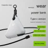 Power Bank 10000 MAh Large Capacity Retractable Cable PD20W Fast Charging Portable Power Bank
