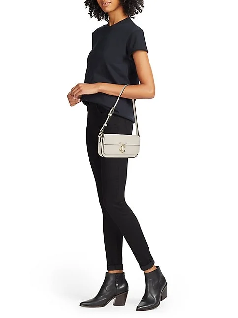 Jimmy Choo Mini Varenne Leather Shoulder Bag