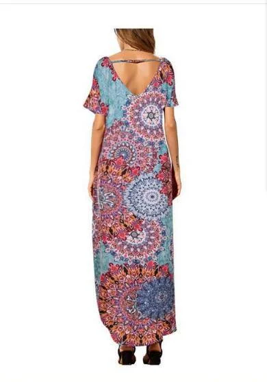 Uveng Plus Big Loose Other Cotton Pockets Color Size Dress