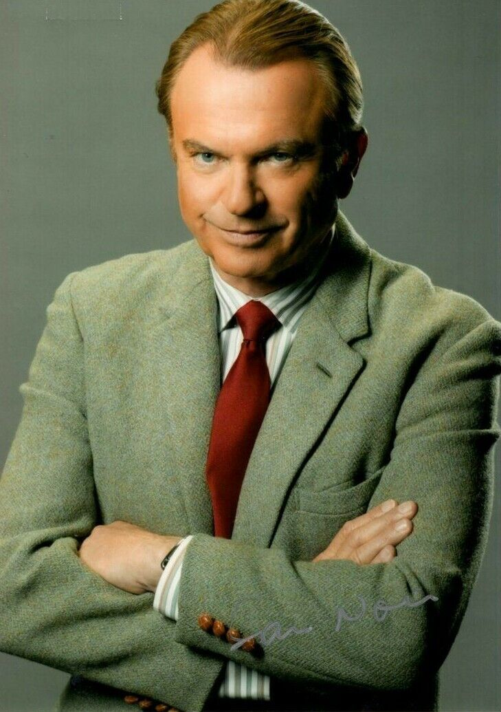 SAM NEILL Signed Autographed Photo Poster painting