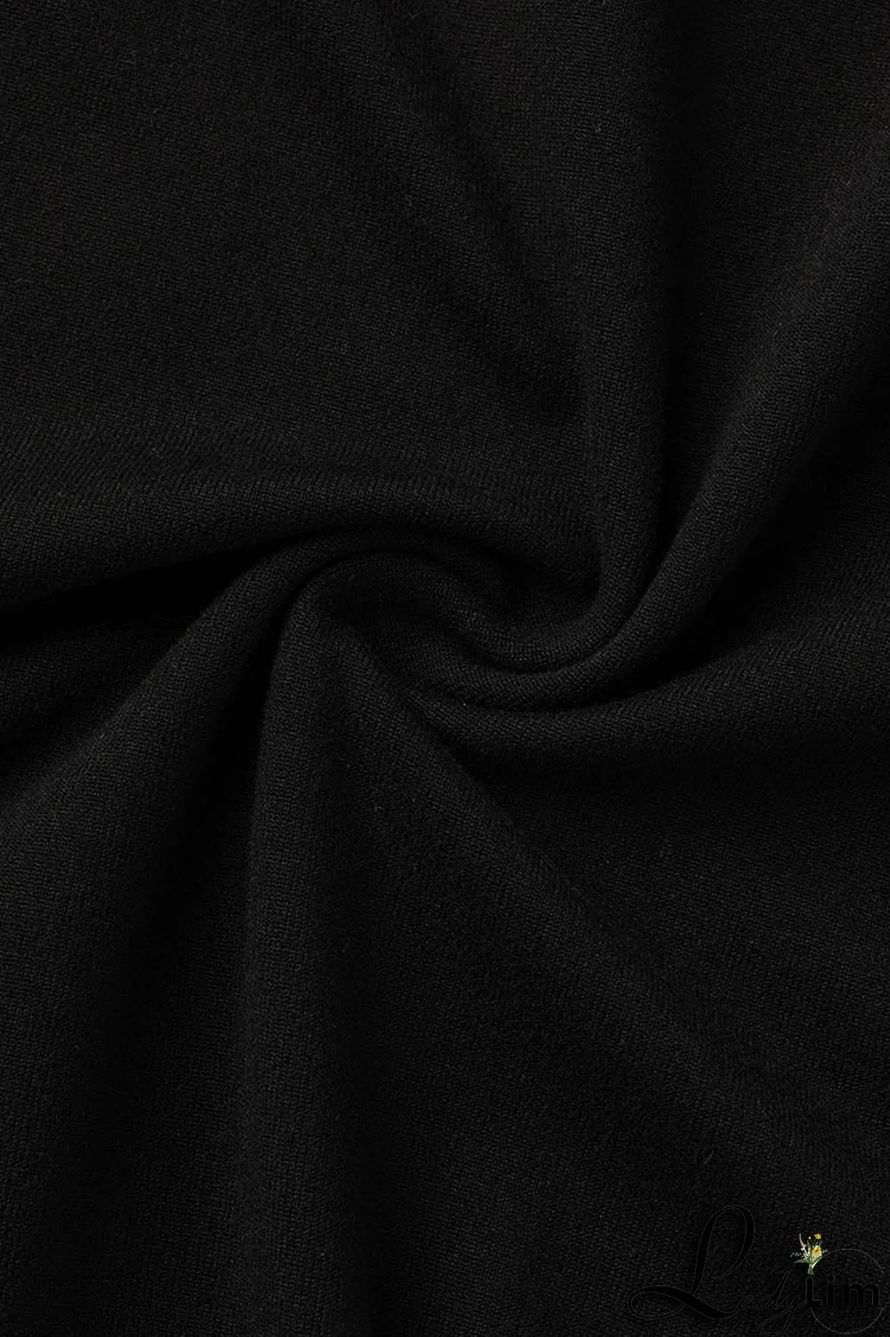 Black Fashion Casual Print Basic O Neck Short Sleeve Dress