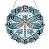 Diamond Painting Mandala Hanging Clock Pendant Kit for Decoration