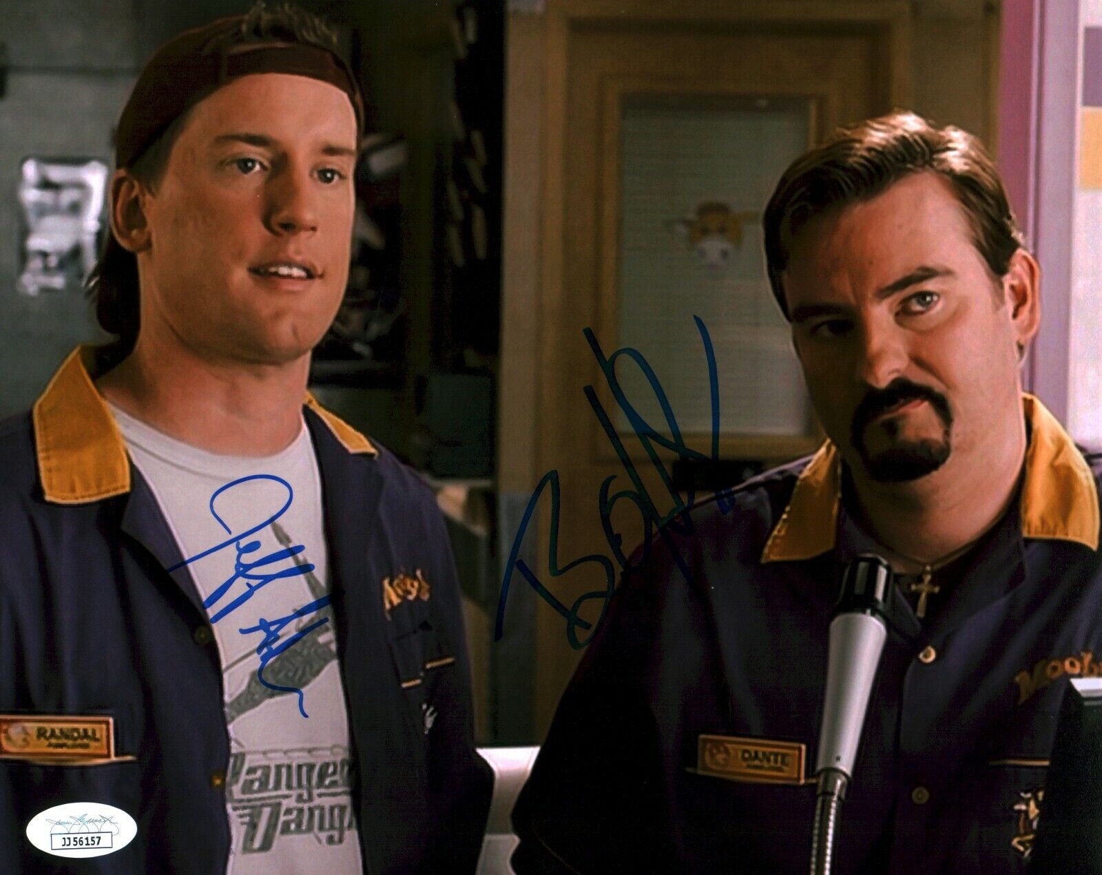 Clerks 8x10 Photo Poster painting Signed Autograph Brian O'Halloran Jeff Anderson Certified COA