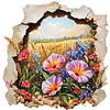 Wildflower Breakthrough-Paint by Numbers Acrylic Painting 40*40CM