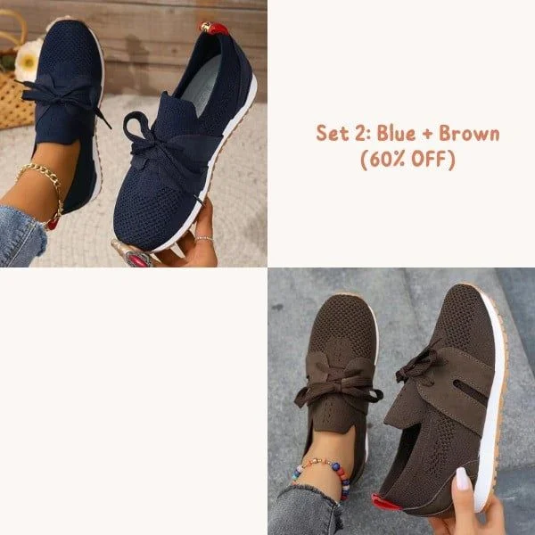 [#1 Trending 2024] 🔥Women's Breathable Flying Woven Sneakers (SALE 70% OFF)