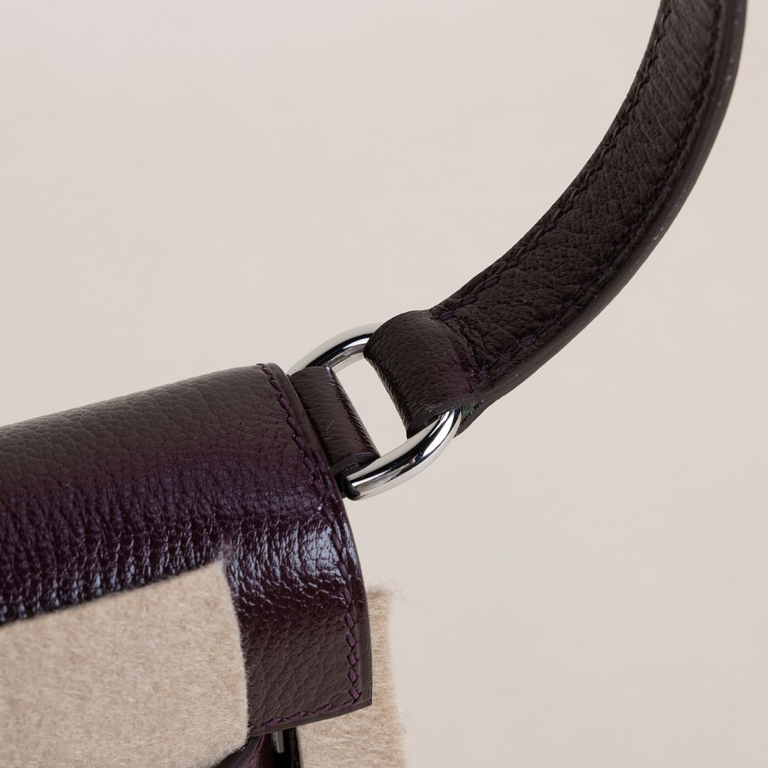 Kelly Elan Chevre 0G Rouge sellier PHW