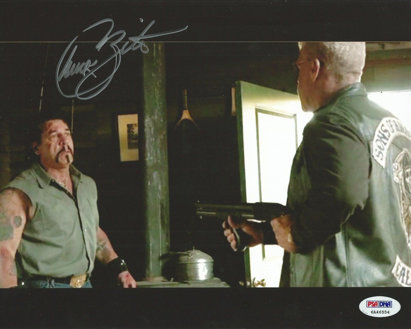 Chuck Zito Signed 8x10 Photo Poster painting PSA/DNA COA Sons of Anarchy Picture Hells Angels 4