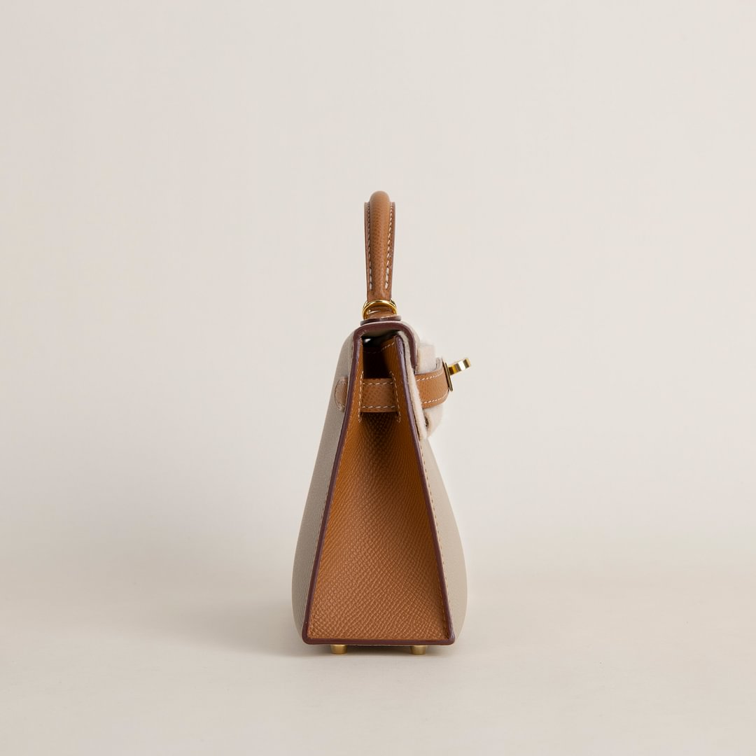 Mini Kelly II Epsom S2 Trench/37Gold GHW