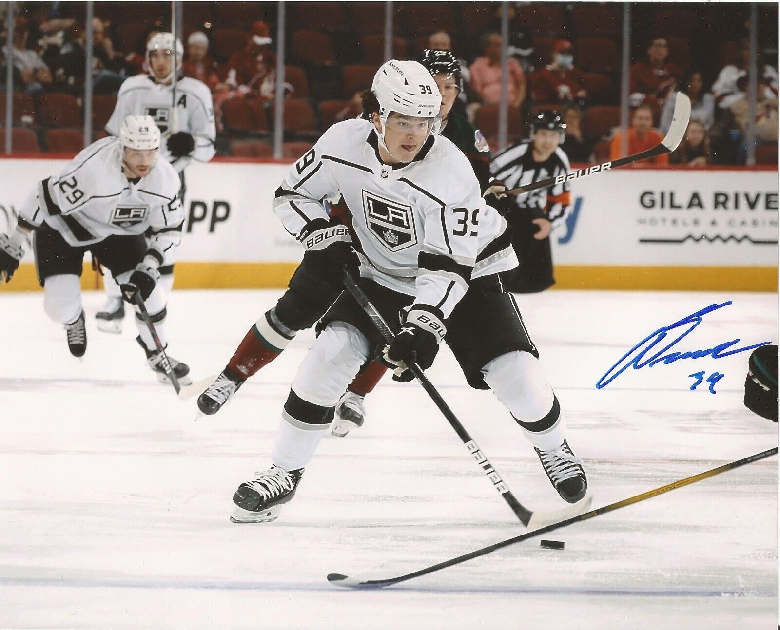 ALEX TURCOTTE SIGNED LOS ANGELES LA KINGS 8x10 Photo Poster painting w/COA