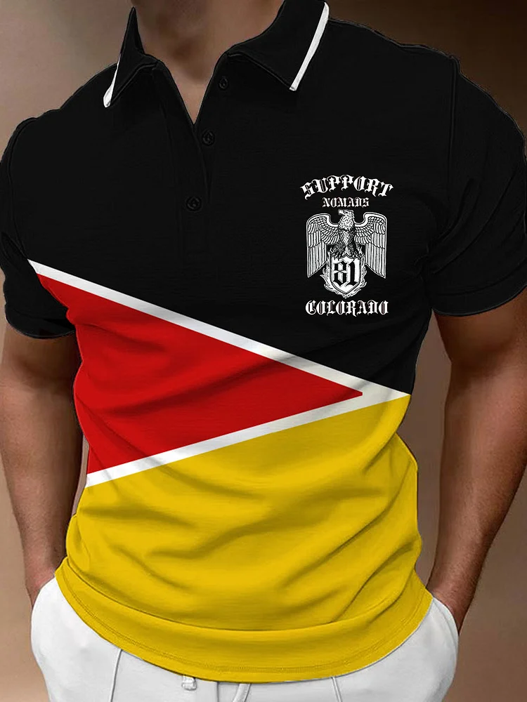 Männer Deutschland lässig Polo Shirt