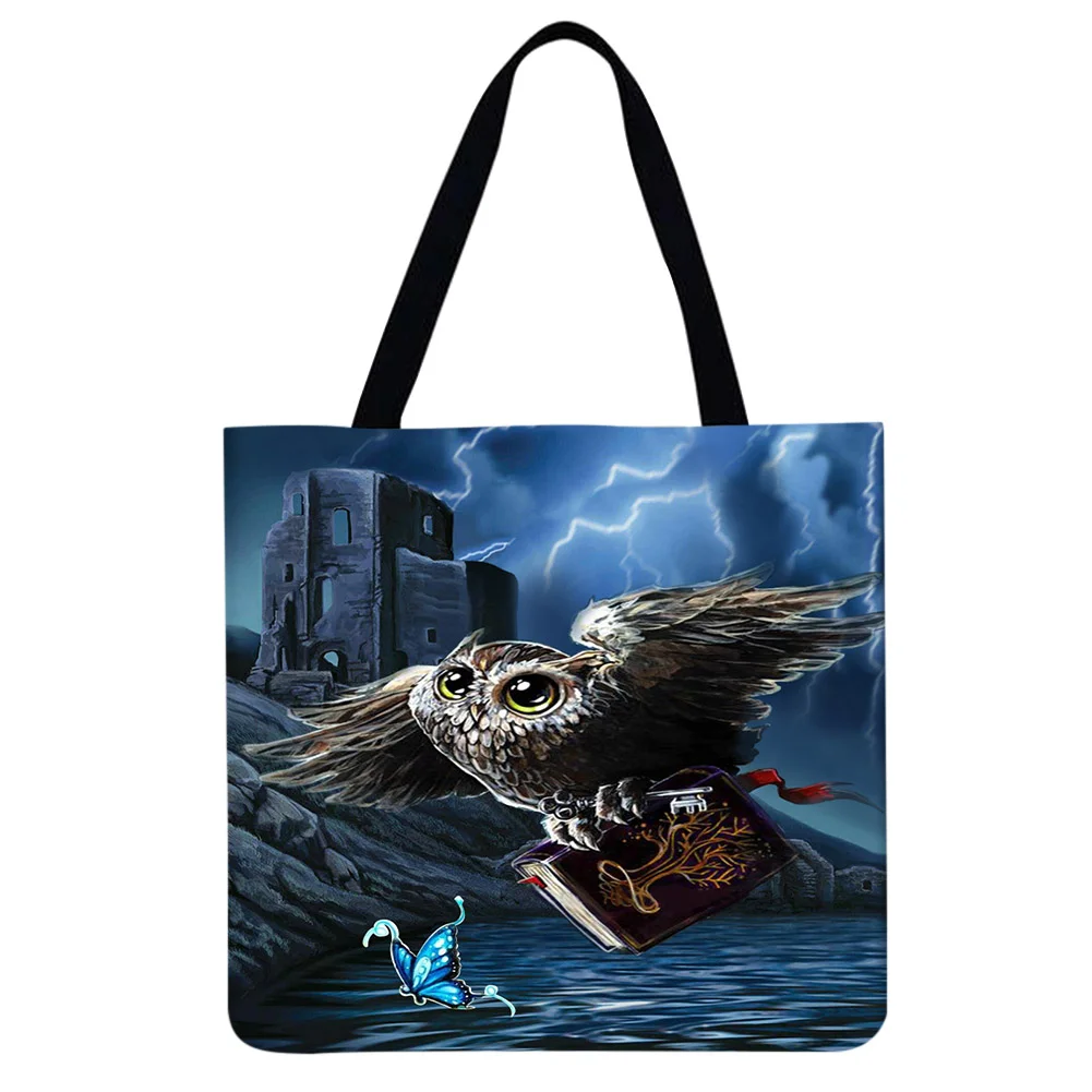 Linen Tote Bag - Animal