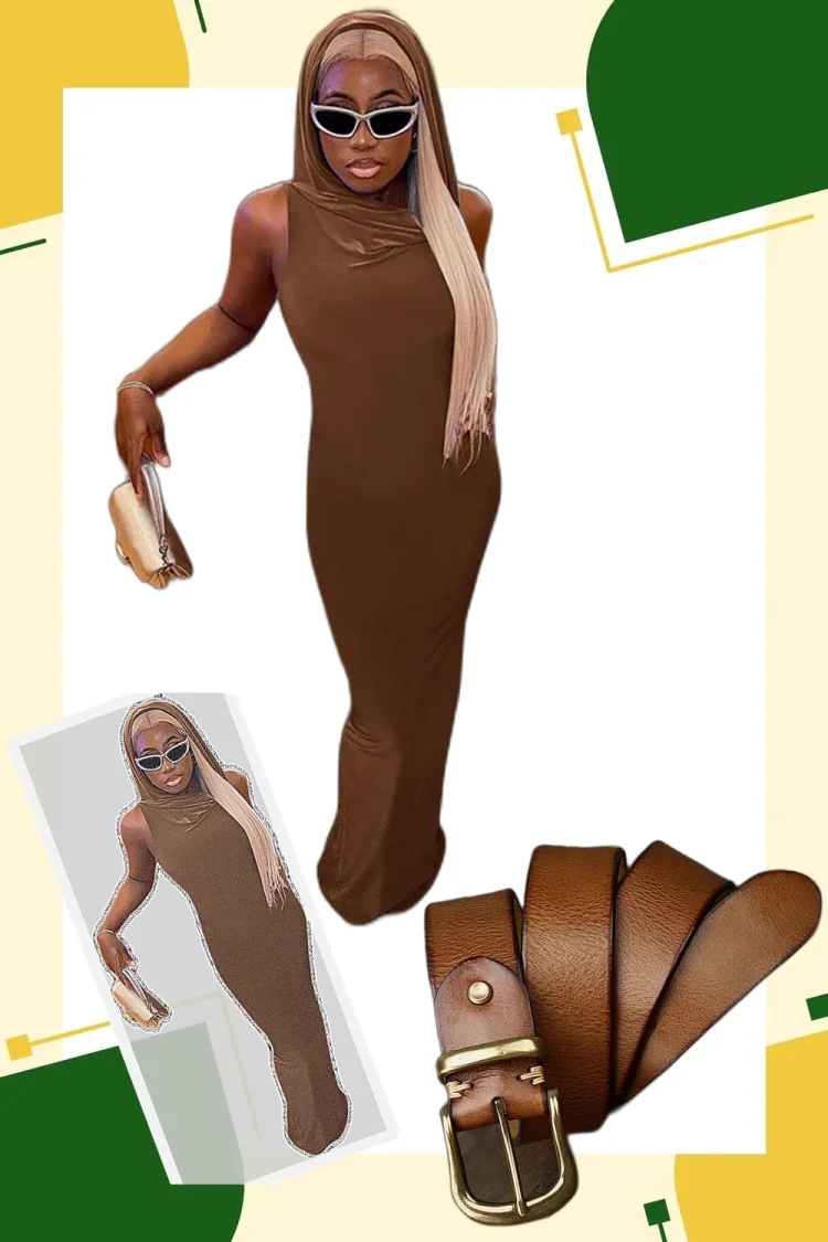 Soft Vintage Hoodie Maxi Dress | Chic One Piece For Casual Summer Street Style