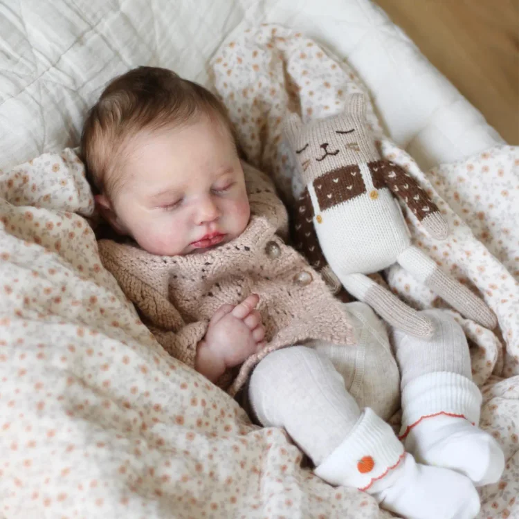  20" Cute Realistic Handmade Sleeping Girl Reborn Baby Doll Udeain,Play with Children - Reborndollsshop®-Reborndollsshop®