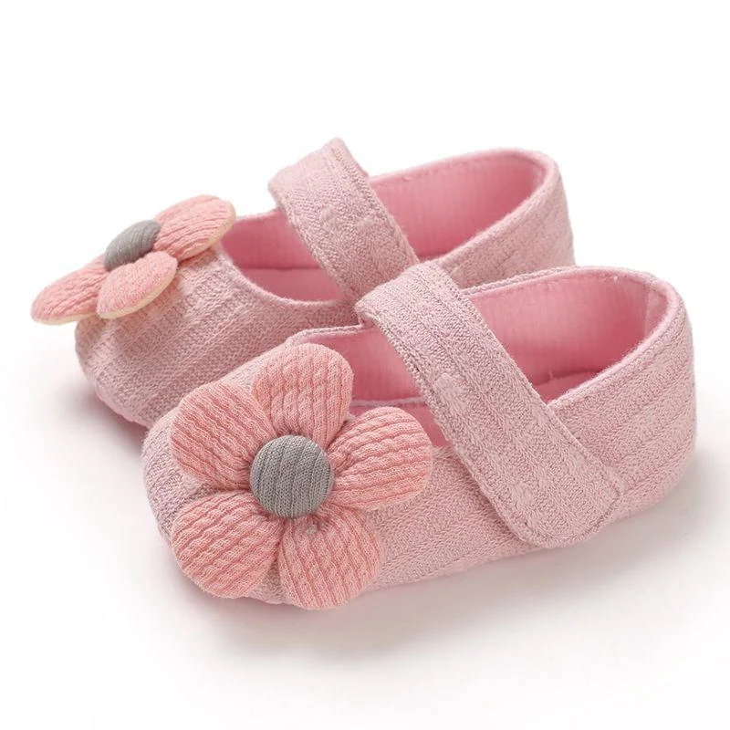 Baby Girls Cotton Shoes Retro Spring Autumn Toddlers Prewalkers Cotton Shoes Infant Soft Bottom First Walkers 0-18M