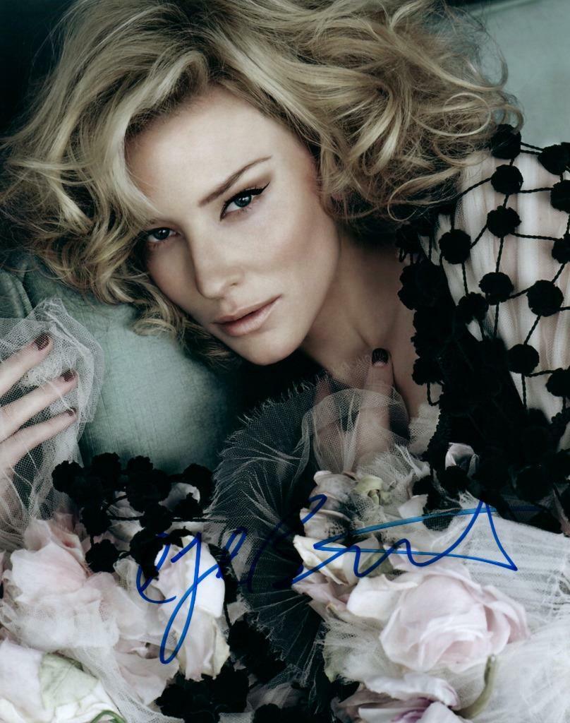 Cate Blanchett Autographed 8x10 Photo Poster painting signed Picture + COA