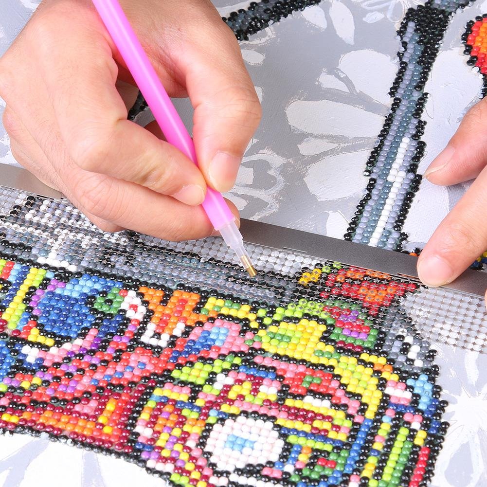 880 Holes Round Diamond Drawing Ruler Dot Drill Magic Tool Mesh Ruler Tools