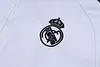 Joyfball 2025/2026 Real Madrid Long Zipped Jacket White Football Jersey 1:1 Thai Quality 