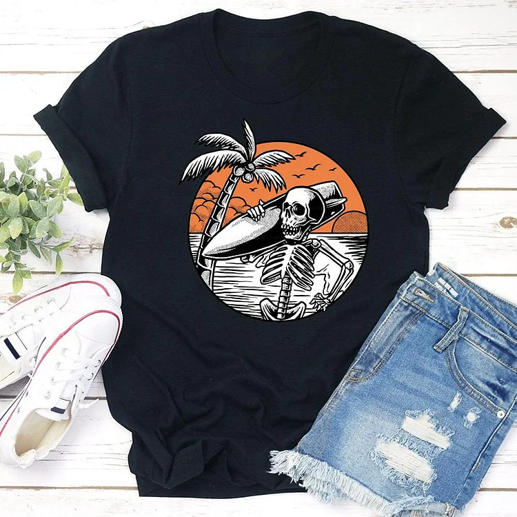 Funny summer beach  T-Shirt-04143