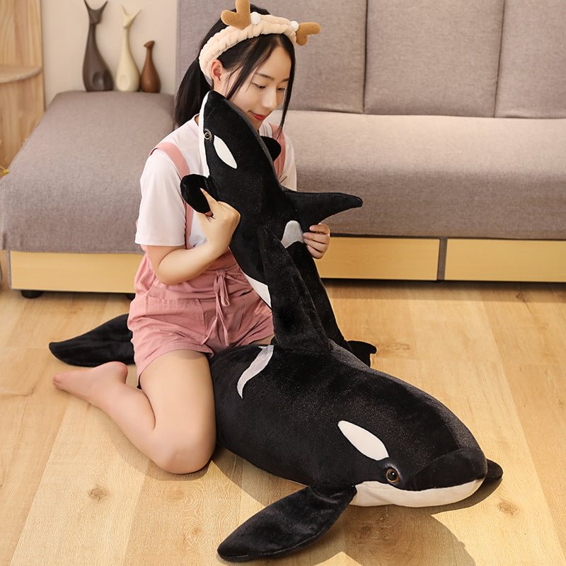 Orca Stuffed Animal Kawaii Soft Cuddly Plush Toy