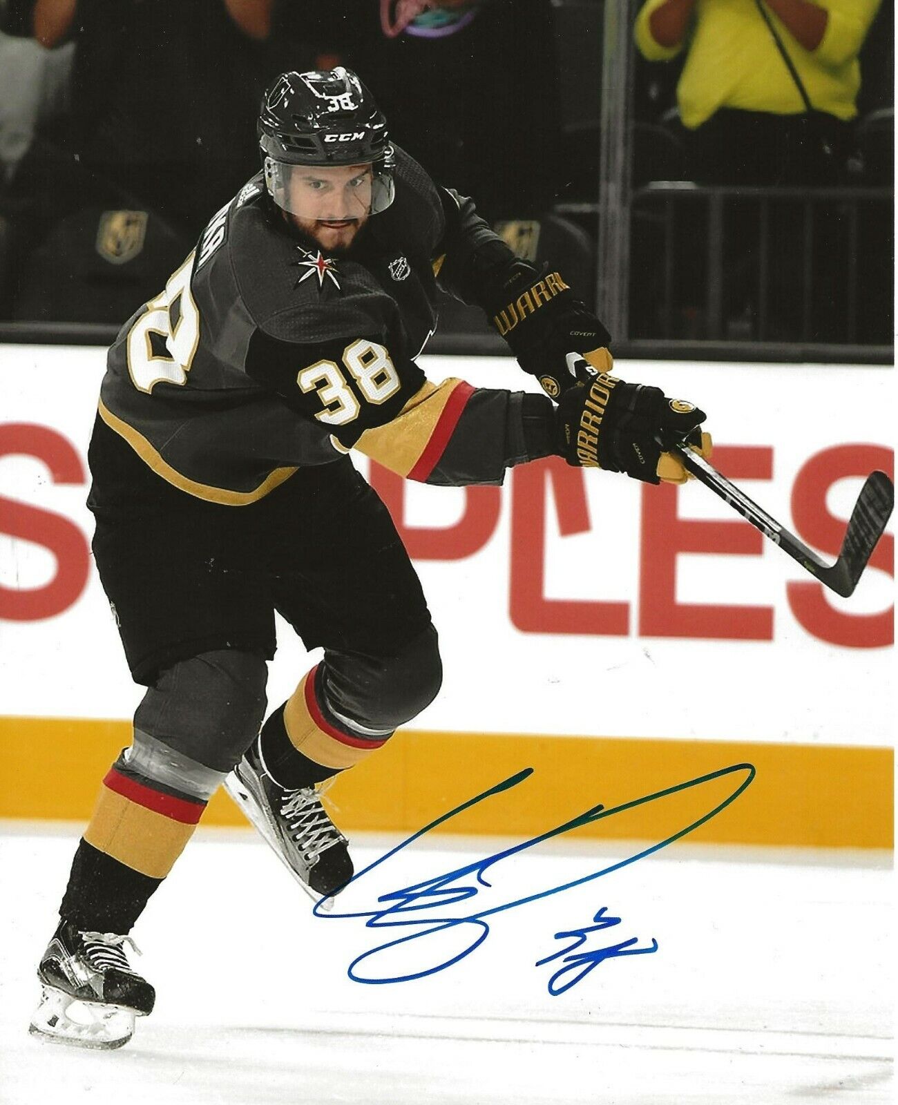 Tomas Hyka signed Las Vegas Golden Knights 8x10 Photo Poster painting autographed