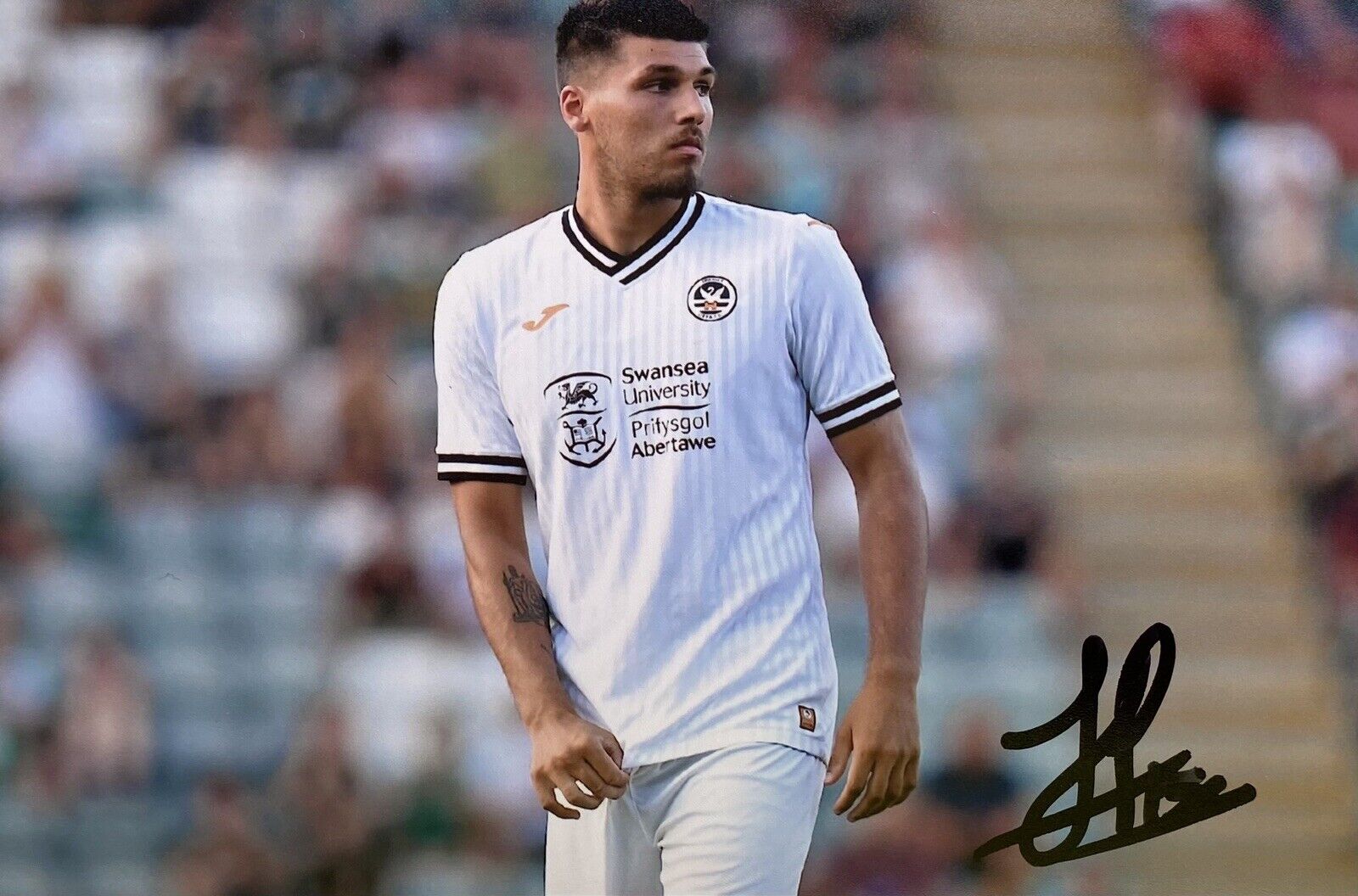 Joel Piroe Genuine Hand Signed Swansea City 6X4 Photo Poster painting