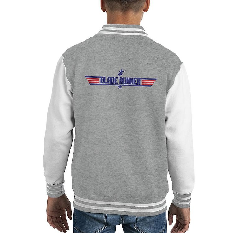 Blade Runner Top Gun Logo Kid's Varsity Jacket