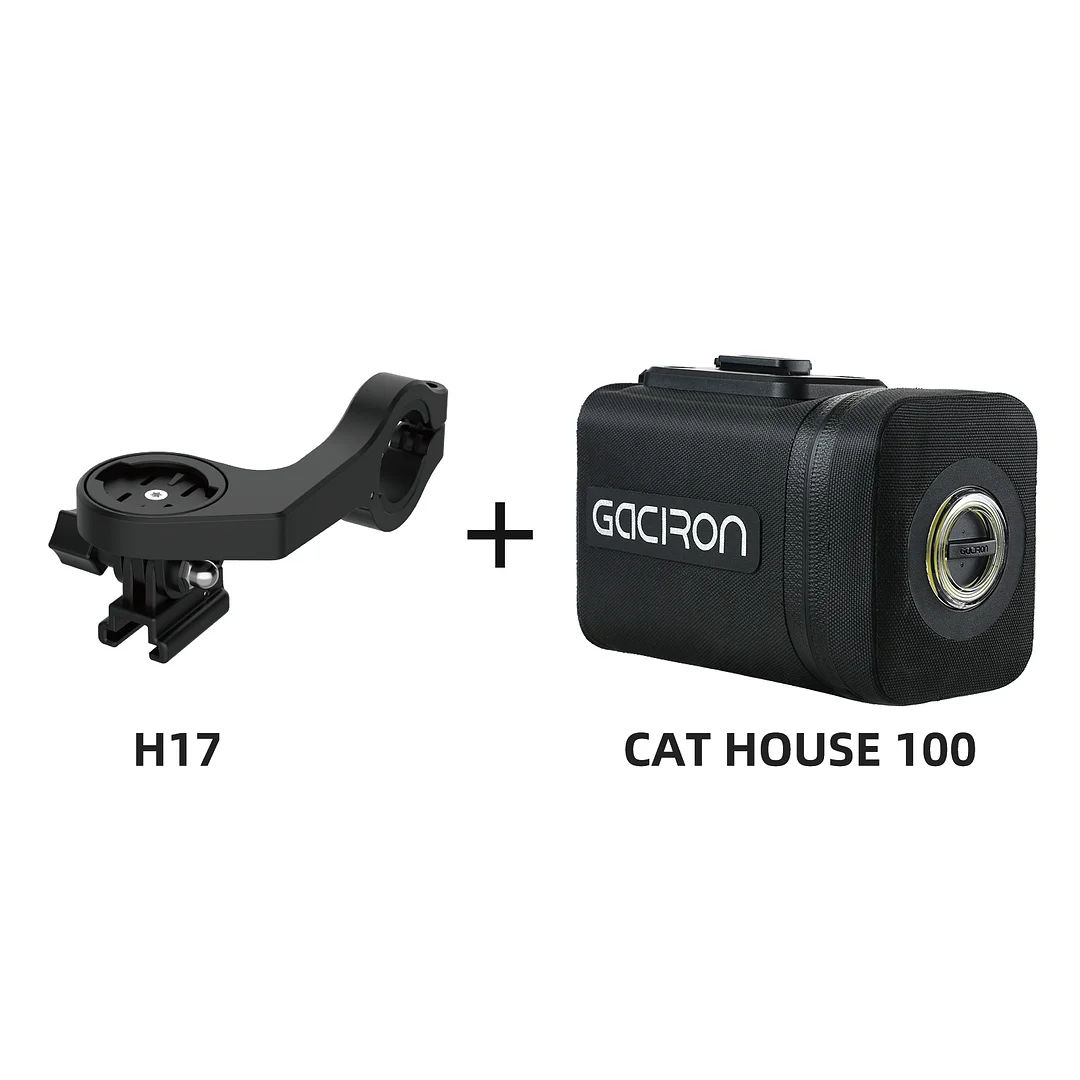 Gaciron CAT HOUSE 200 Handlebar Bag with Smart Warning Light
