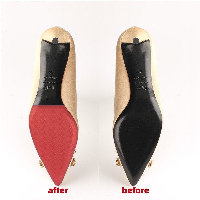 Red Sole Bottom Protective Rubber Pad Sole Sticker-MERUMOTE