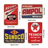 4pcs - Hot Oil Mix - Vintage Metal Signs(8*12Inch)