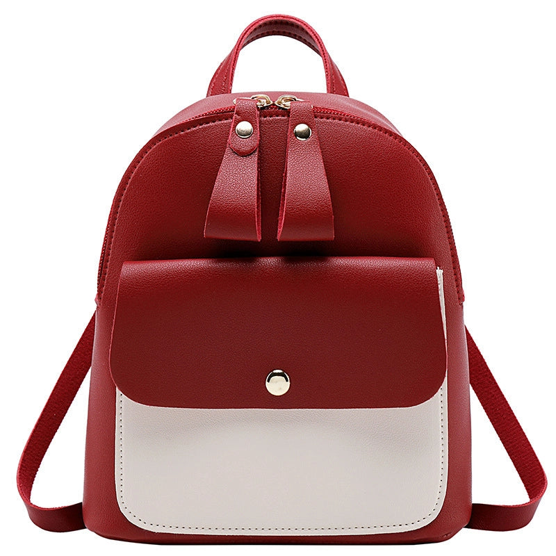 Color Block Travel Daily Women’s Backpack