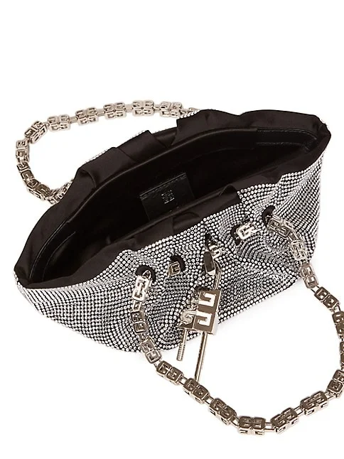 Givenchy Mini Kenny Crystal-Embellished Top Handle Bag 4 out of 5 Customer Rating