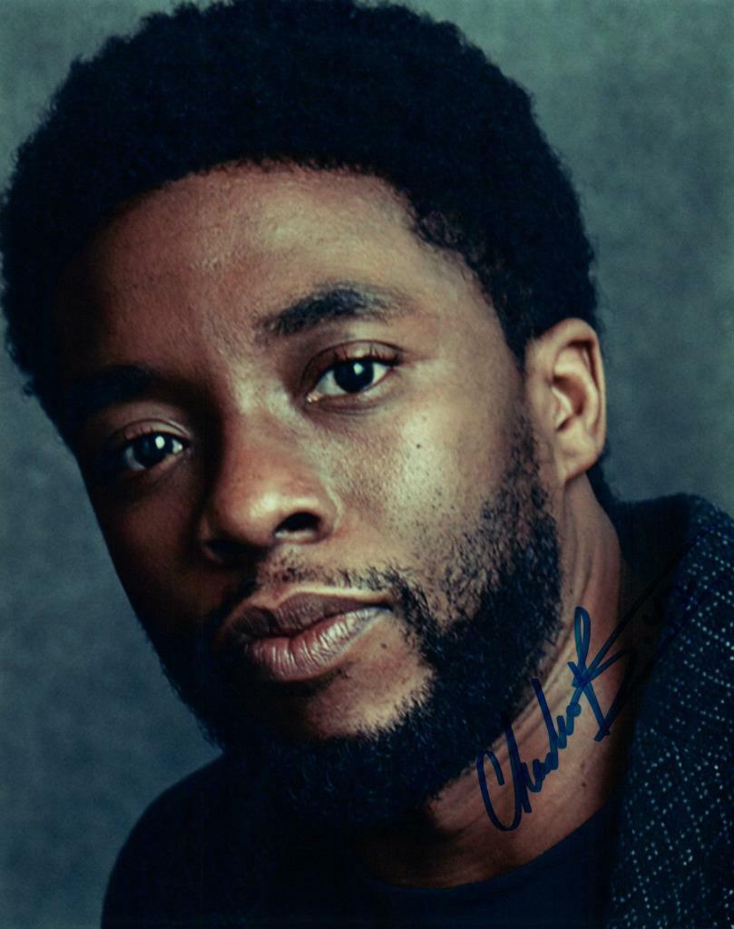 Chadwick Boseman signed 8x10 Photo Poster painting Picture autographed with COA