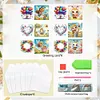 6Pcs abeilles-bricolage carte de voeux