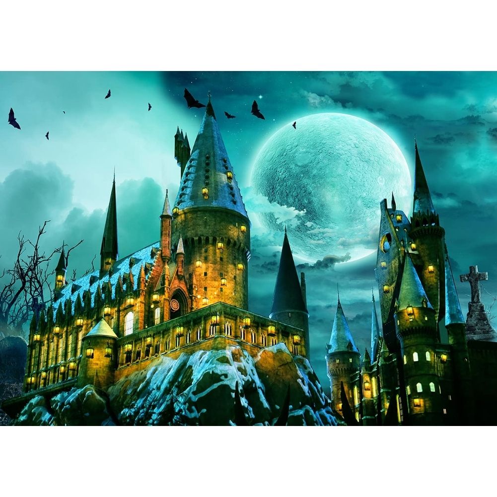 Harry Potter Castle Illustration Diamond Painting