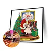 >SALE<Santa Claus 5D DIY Diamond Painting Special-shaped Partial Drill Decor (k116)
