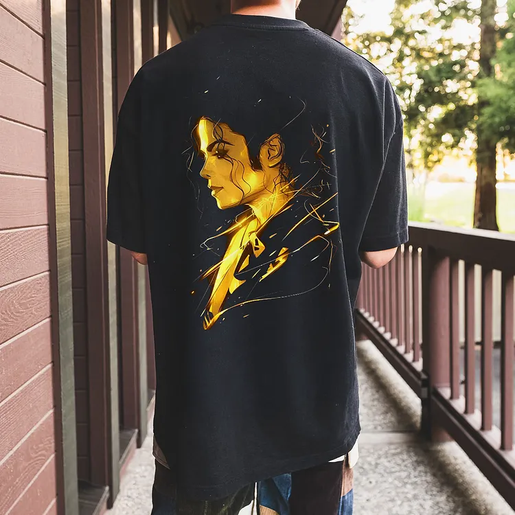 Golden Pop Legend Printed Men's T-shirt