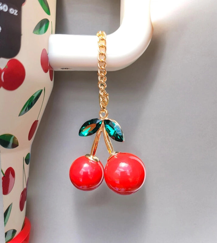 Arylic Cherry Bag Charms