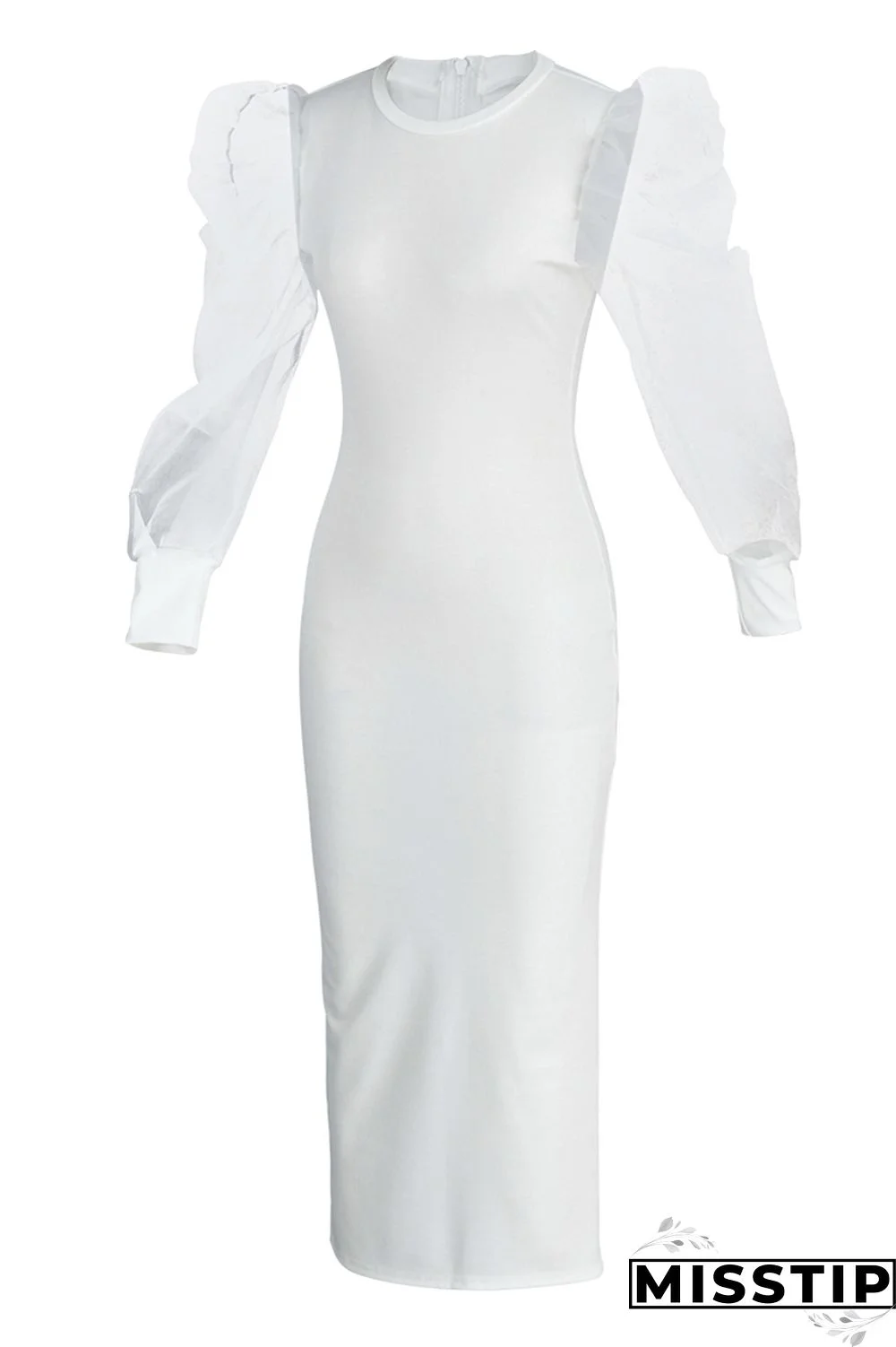 Black Fashion Casual Solid Patchwork O Neck Long Sleeve Dresses