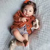 [Toys for Kids Special Offer] 20" Truly Reborn Baby Opened Eyes Girl Baby Doll Ribrea with Heartbeat and Sound - RBBI-Myrebornbabydoll&reg; Myrebornbabydoll&reg;