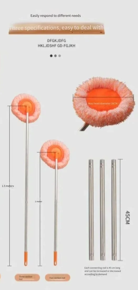 360&deg; Rotatable Adjustable Cleaning Mop